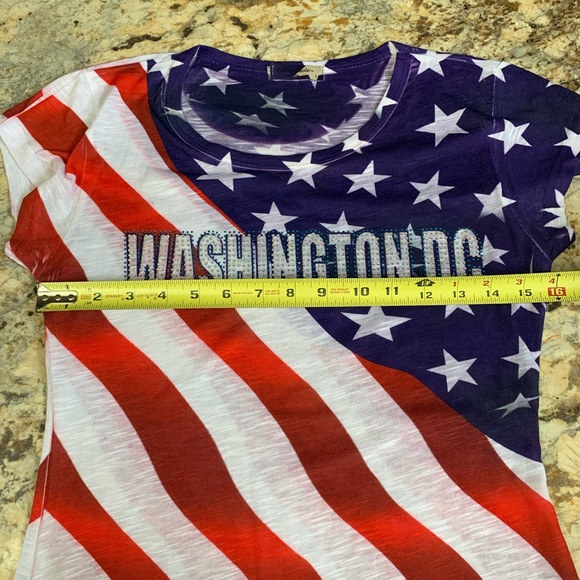 FLAG T-shirt SZ LG NEW - Picture 5 of 9